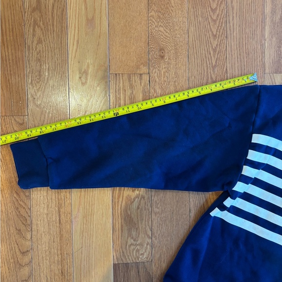 J. Crew Factory, Nautical, Blue/White Sweatshirt, Size M - Picture 6 of 8